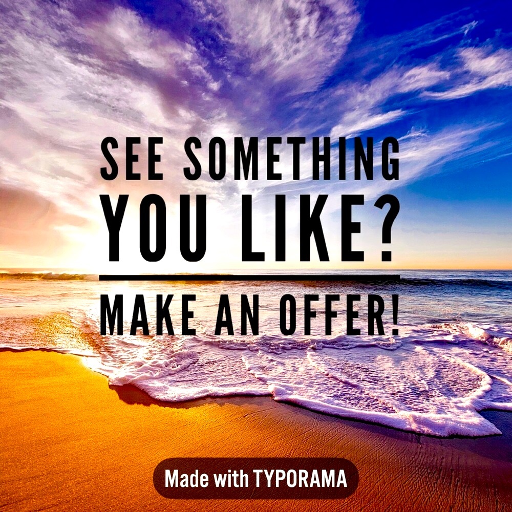 See something you like?  Make an offer!